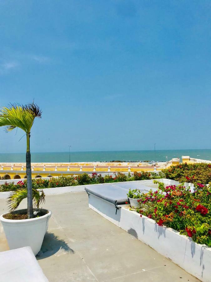 Penthouse Caribbean View And Private Pool, Cartagena Apartamento Exterior foto